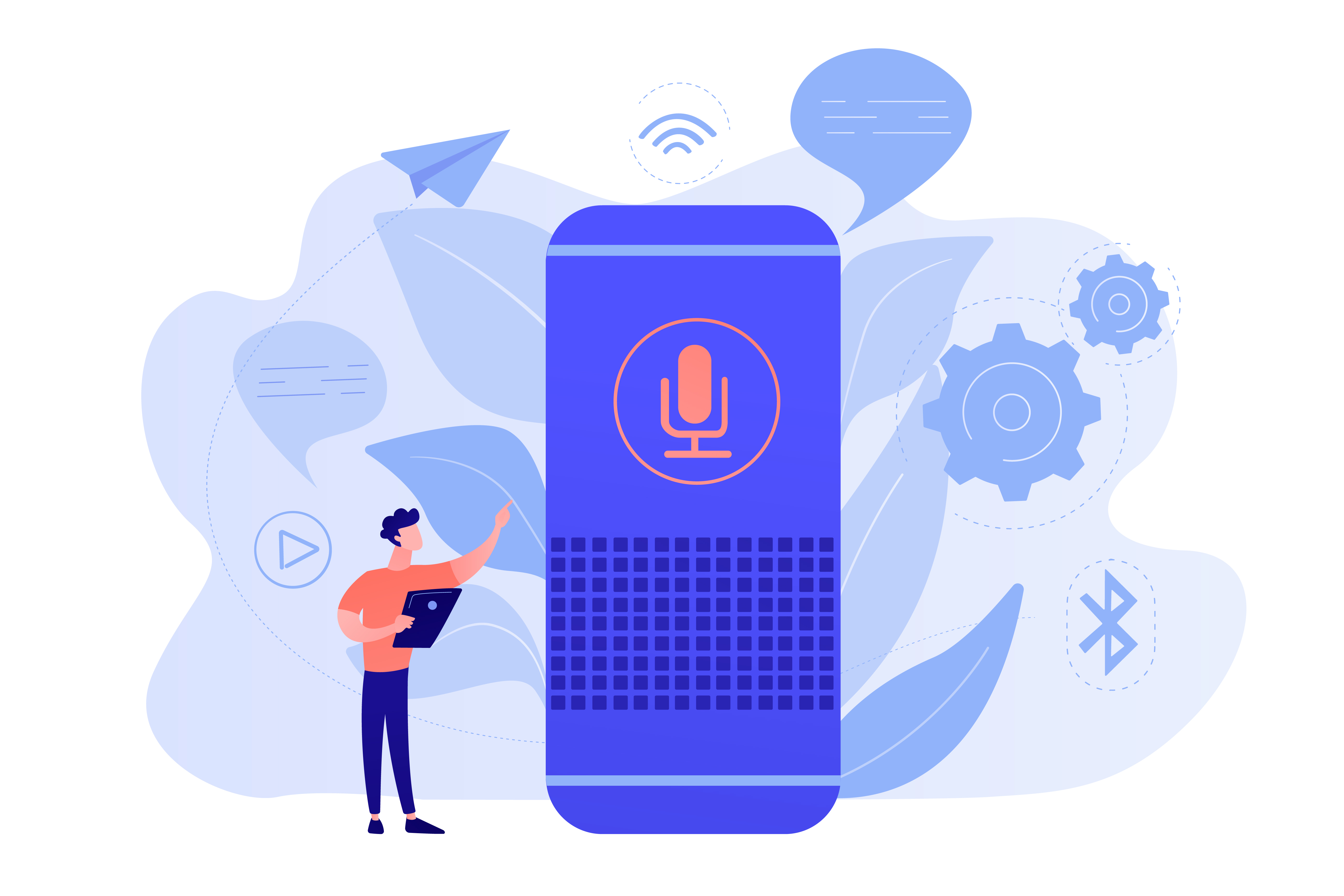 Voice AI Agent Development - AI Service by Adri IT Software Solutions Pvt Ltd